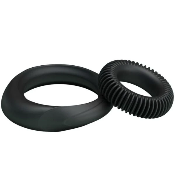 Baile FOR HIM siliconen penisringset Manhood met twee ringen