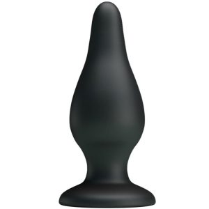Pretty Love Ergonomischer Silikon-Analplug 15,4 cm schwarz Pretty Love Ergonomischer Silikon-Analplug 15,4 cm schwarz – Bild 1