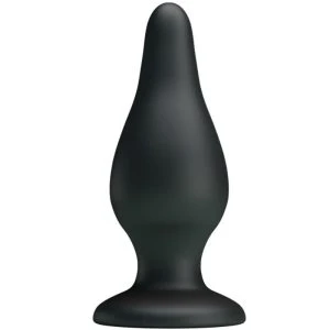 Pretty Love Ergonomic Silicone Anal Plug 15.4 cm black