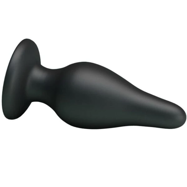Pretty Love Ergonomischer Silikon-Analplug 15,4 cm schwarz
