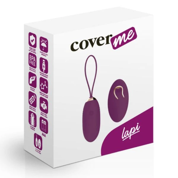Coverme Lapi Lilac afstandsbediening ei met 12 standen, lila