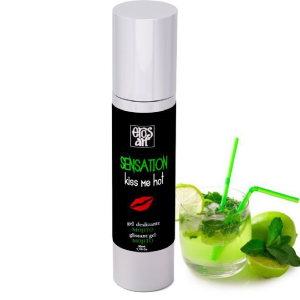 Eros-art Sensation natuurlijk glijmiddel met Mojito-smaak Eros-art Sensation natuurlijk glijmiddel met Mojito-smaak - Afbeelding 1