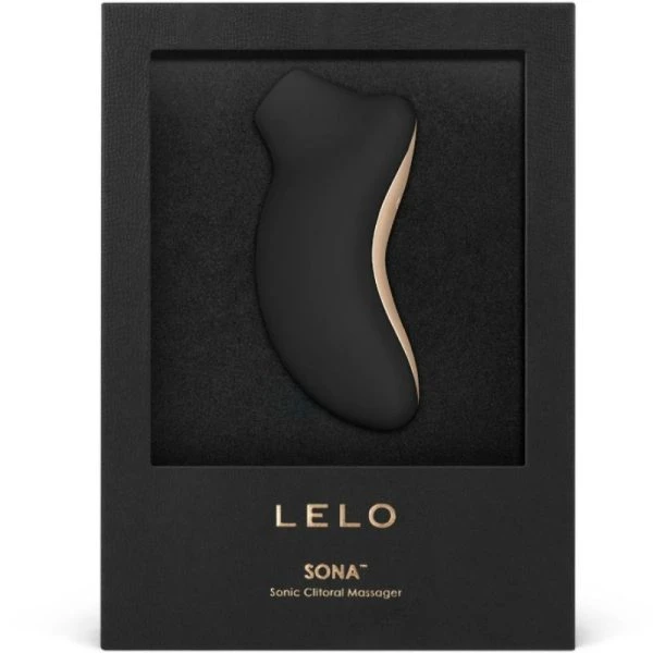 Lelo Clitorisstimulator Sona met geluidsgolven zwart Lelo Clitorisstimulator Sona met geluidsgolven zwart