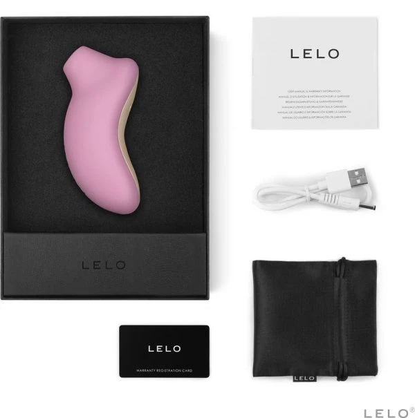 Lelo Sona Cruise Clitoris-Stimulator met Geluidsgolven, Roze