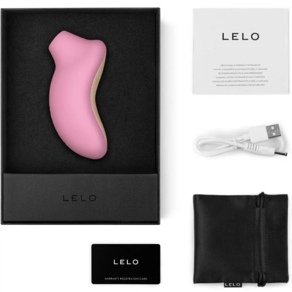 Lelo Klitoris-Stimulator Sona Rosa met Schallgolftechnologie