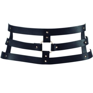 Bijoux Indiscrets Maze Gürtel mit Riemen, schwarz – Bondage-Accessoire Bijoux Indiscrets Maze Gürtel mit Riemen, schwarz – Bondage-Accessoire – Bild 1