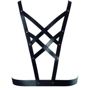 Bijoux Indiscrets Maze Harness met uitsnede, zwart Bijoux Indiscrets Maze Harness met uitsnede, zwart - Afbeelding 1