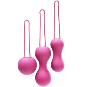JE Joue Ami Kegel Balls Set with 3 Weights Fuchsia