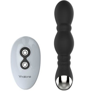 Nalone Dragon Prostaatmassageapparaat met afstandsbediening, siliconen, zwart Nalone Dragon Prostaatmassageapparaat met afstandsbediening, siliconen, zwart - Afbeelding 2