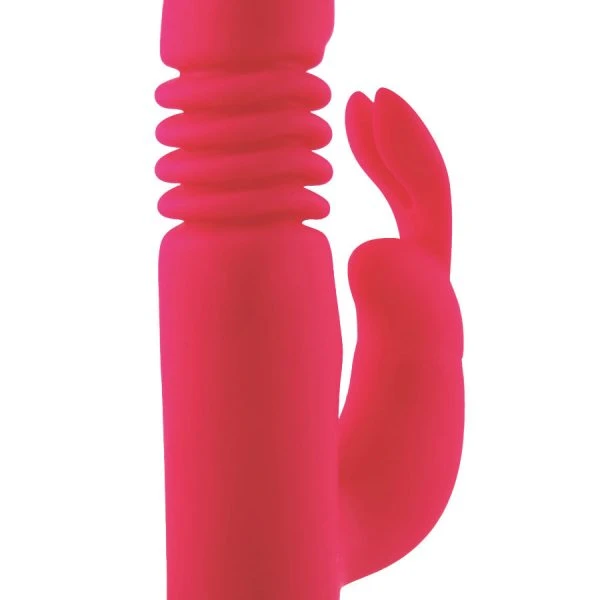 Dreamlove Outlet Schatz Missouri Silicone Pink Vibrator with Clitoral Stimulator Dreamlove Outlet Schatz Missouri Silicone Pink Vibrator with Clitoral Stimulator