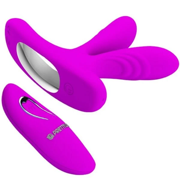 Remote Control Pretty Love Magische Vingerstimulator van siliconen met afstandsbediening Remote Control Pretty Love Magische Vingerstimulator van siliconen met afstandsbediening