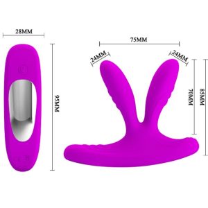 Remote Control Pretty Love Magische Vingerstimulator van siliconen met afstandsbediening Remote Control Pretty Love Magische Vingerstimulator van siliconen met afstandsbediening - Afbeelding 5