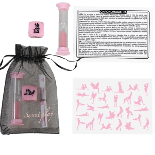 Secretplay 100% Games Chronomasutra-Kit Erotisch Dobbelspel