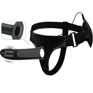 Harness Collection Pretty Love Vito Strap-on met Holle Dildo en Trilling 17,3 cm Harness Collection Pretty Love Vito Strap-on met Holle Dildo en Trilling 17,3 cm - Afbeelding 3