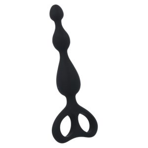 Intense Anal Toys Anale Dildo Danti van zijdezacht siliconen zwart 17,5 cm Intense Anal Toys Anale Dildo Danti van zijdezacht siliconen zwart 17,5 cm - Afbeelding 2