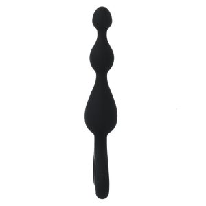Intense Anal Toys Anale Dildo Danti van zijdezacht siliconen zwart 17,5 cm Intense Anal Toys Anale Dildo Danti van zijdezacht siliconen zwart 17,5 cm - Afbeelding 5