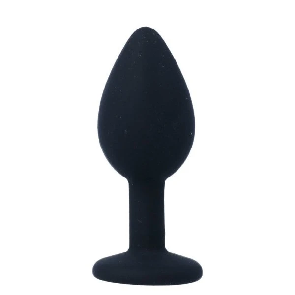 Intense Anal Toys Silikon-Analplug Shelki S Plug Schwarz 2,8 x 7,2 cm Intense Anal Toys Silikon-Analplug Shelki S Plug Schwarz 2,8 x 7,2 cm