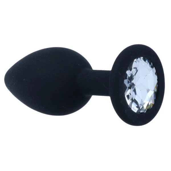Intense Anal Toys Silikon-Analplug Shelki S Plug Schwarz 2,8 x 7,2 cm Intense Anal Toys Silikon-Analplug Shelki S Plug Schwarz 2,8 x 7,2 cm