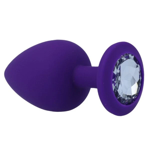 Intense Anal Toys Anaalplug Shelki L van siliconen, lila