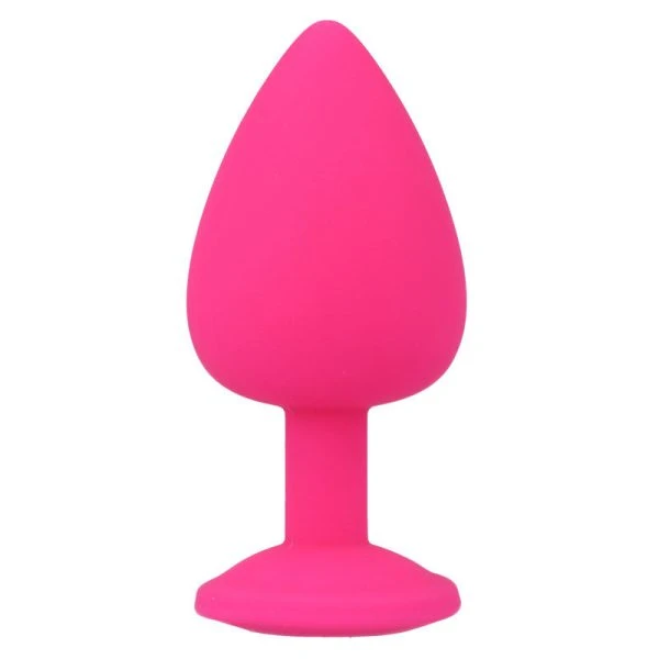 Intense Anal Toys Silikon-Analplug Shelki L Plug Fuchsia