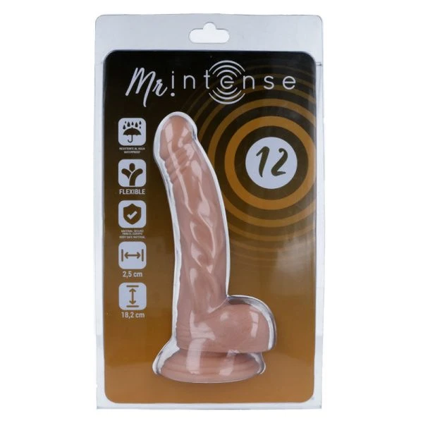 MR. Intense Dildos 12 Realistic Penis 18,2 x 2,5 cm