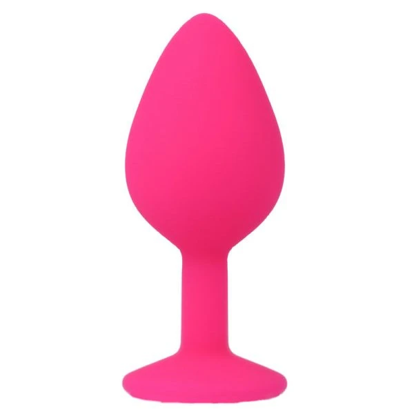 Intense Shelki M Anal Plug Fuchsia aus Silikon