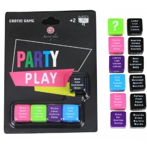 Secretplay 100% Games Party Play 5 dobbelstenen Erotisch partyspel