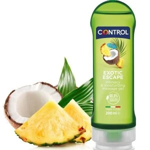 Control Lubes 2-in-1 Massage- und Gleitgel Exotisch 200 ml