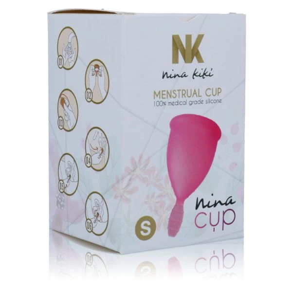 Nina Kikí Menstruatiecup Roze Maat S