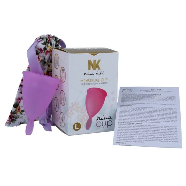 Nina Kikí Menstruatiecup Maat L paars