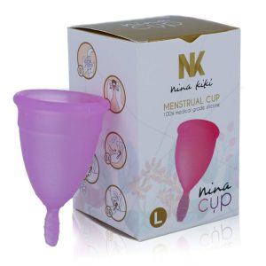 Nina Kikí Menstruatiecup Maat L paars Nina Kikí Menstruatiecup Maat L paars - Afbeelding 3