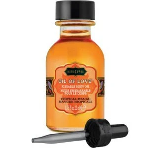 Kamasutra Cosmetics Kusolie Mango 22 ml met warmte-effect