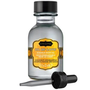Kamasutra Cosmetics Kusolie Kokosnoot en Ananas 22 ml Kamasutra Cosmetics Kusolie Kokosnoot en Ananas 22 ml - Afbeelding 1