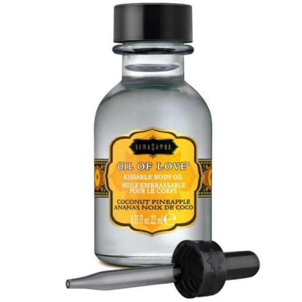 Kamasutra Cosmetics Kusolie Kokosnoot en Ananas 22 ml