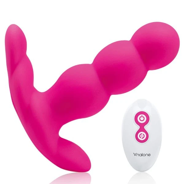 Nalone Pearl Anale Vibrator met Afstandsbediening, zwart Nalone Pearl Anale Vibrator met Afstandsbediening, zwart