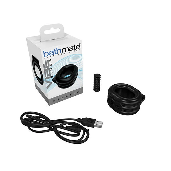 Bathmate Vibe Ring Stretch Penisring met 3 snelheden