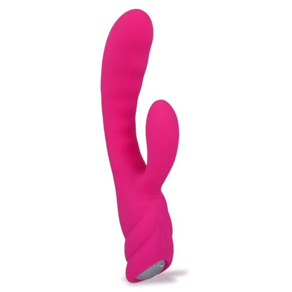 Nalone Pure Rabbit Vibrator met verwarmingsfunctie, roze Nalone Pure Rabbit Vibrator met verwarmingsfunctie, roze