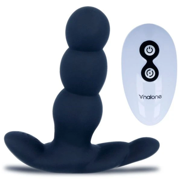 Nalone Pearl Anale Vibrator met Afstandsbediening, zwart Nalone Pearl Anale Vibrator met Afstandsbediening, zwart