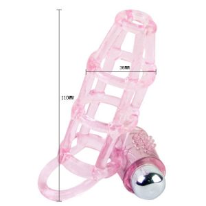 Baile FOR HIM Penishuls met siliconenring en 10 vibratieritmes Baile FOR HIM Penishuls met siliconenring en 10 vibratieritmes - Afbeelding 1