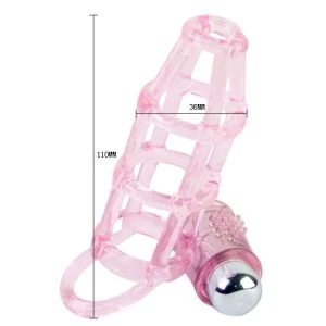 Baile FOR HIM Penishuls met siliconenring en 10 vibratieritmes