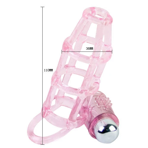 Baile FOR HIM Penishuls met siliconenring en 10 vibratieritmes