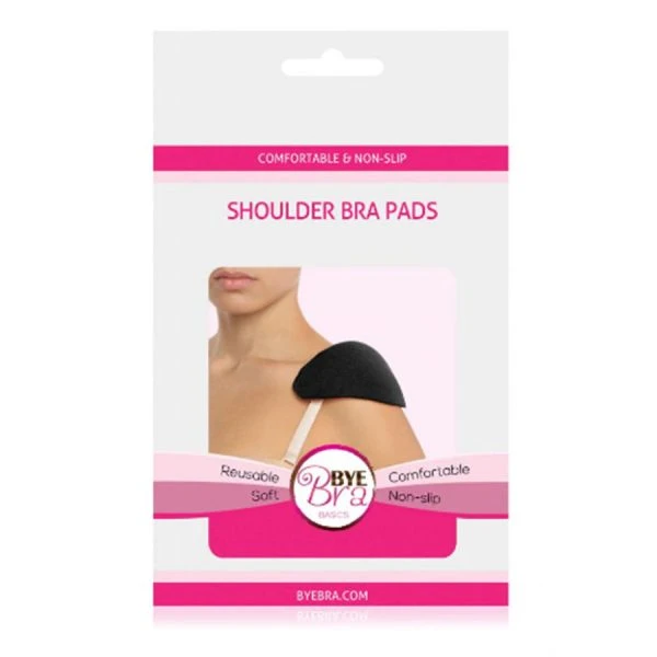 Bye Bra Schouderkussens voor BH-bandjes, zwart