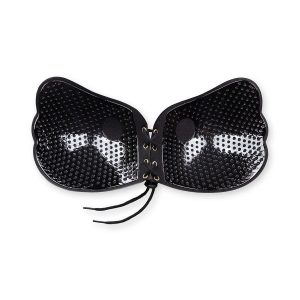 Bye Bra Kanten-bh bandeloos zelfklevend Push-up Zwart Bye Bra Kanten-bh bandeloos zelfklevend Push-up Zwart - Afbeelding 1