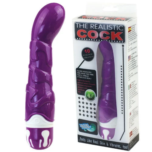 Baile Vibrators Realistische siliconen vibrator Hahn 10 ritmes Lila