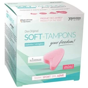 Joydivision Soft-tampons Original Zachte Tampons Mini 3 Stuks