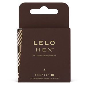 Lelo HEX Respect XL Kondome 3er-Pack Lelo HEX Respect XL Kondome 3er-Pack – Bild 2