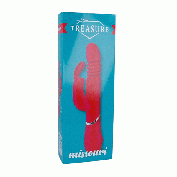 Dreamlove Outlet Schatz Missouri Silicone Pink Vibrator with Clitoral Stimulator Dreamlove Outlet Schatz Missouri Silicone Pink Vibrator with Clitoral Stimulator