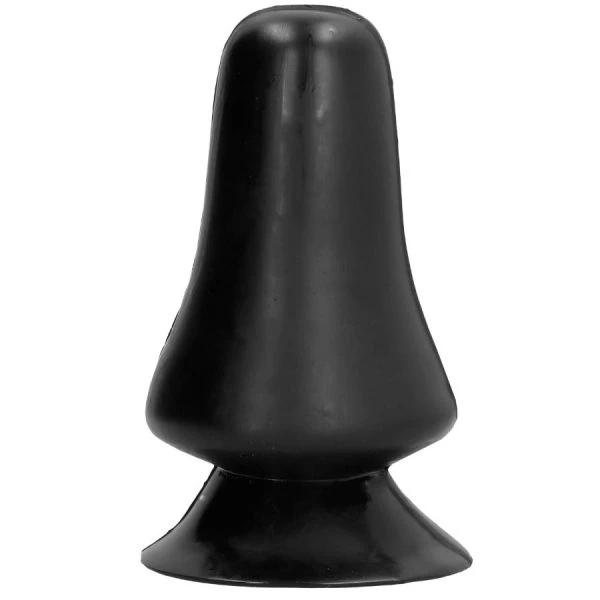 ALL Black anaalplug met verrassende diameter