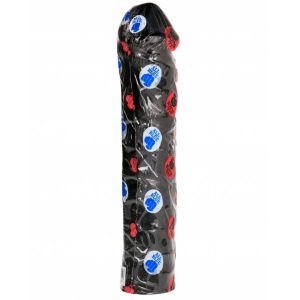 ALL Black Riesiger Fisting-Dildo mit Adern, 31 cm ALL Black Riesiger Fisting-Dildo mit Adern, 31 cm – Bild 3