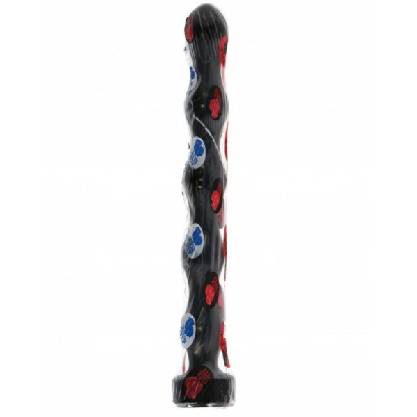 ALL Black Analplug mit Kugelform und fünf Verdickungen ALL Black Analplug mit Kugelform und fünf Verdickungen